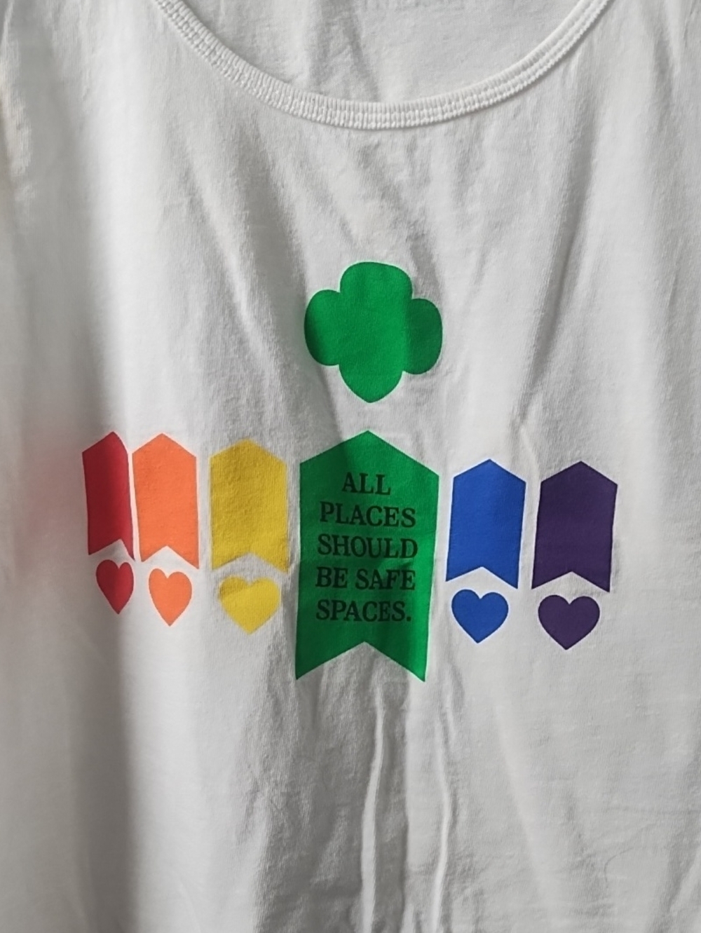 Girl Scouts LGBTQ Ally Tank